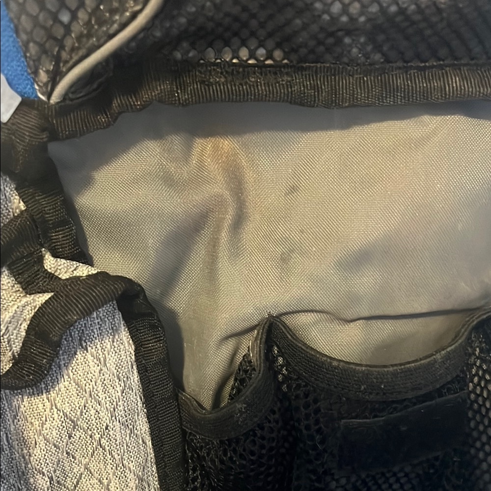 L.L. Bean Gray and Blue Toiletry Bag with Practical Design - Picture 6 of 6